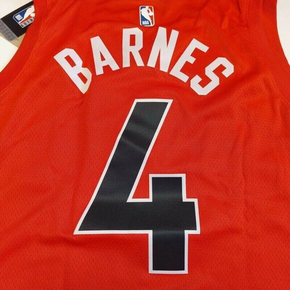 Nike Toronto Raptors Scottie Barnes #4 Icon Edition Swingman Jersey Mens L 48 - Picture 8 of 9